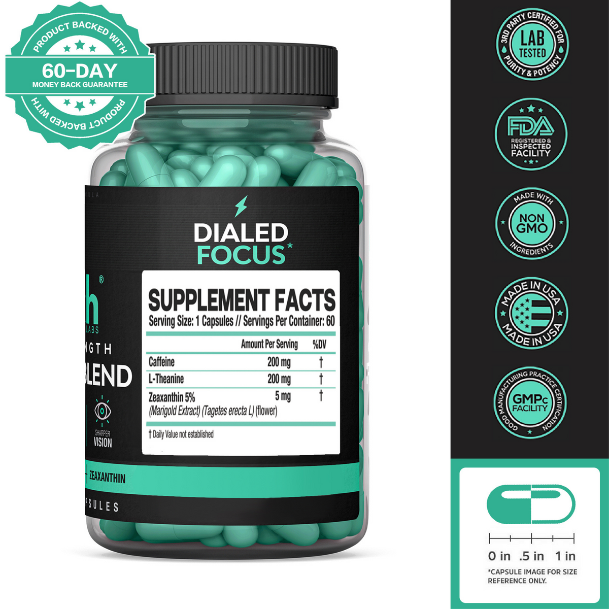 Clutch Labs™ Caffeine Blend Supplement ClutchLabsCo